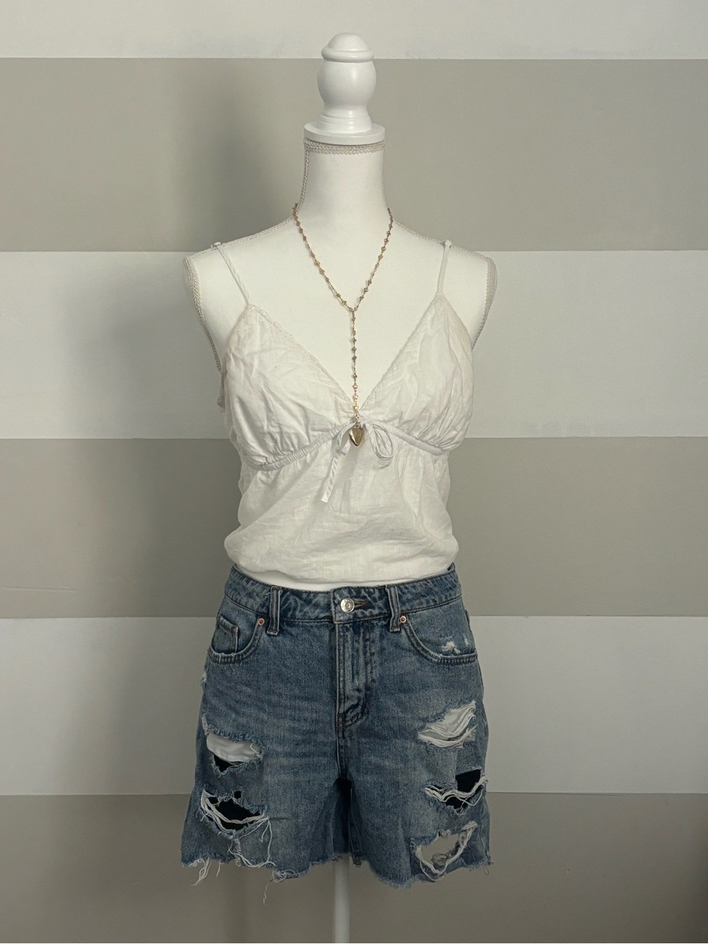 Wild Fable Distressed Denim Shorts